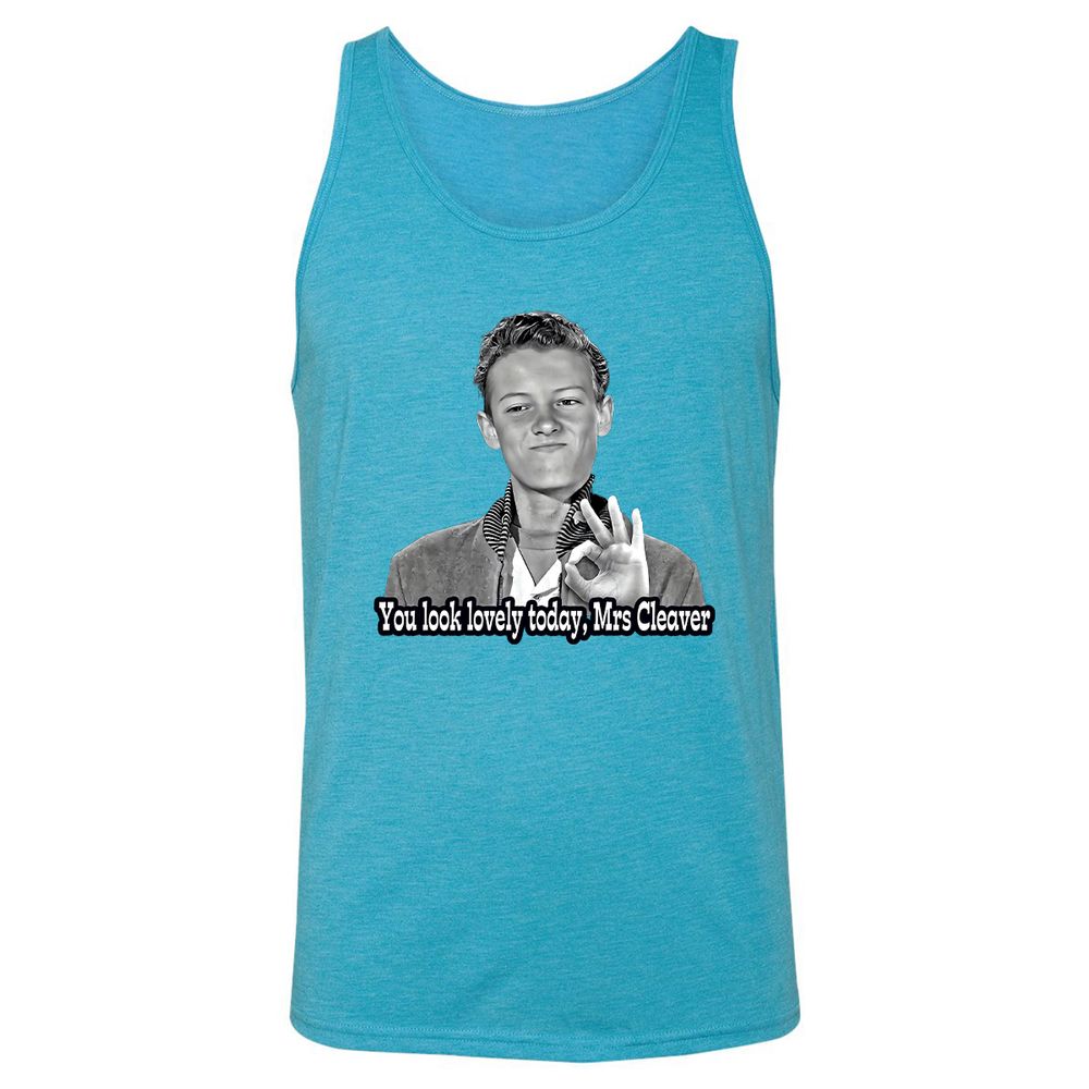 Unisex Jersey Tank - LPPP7SXT - Aqua Triblend - 3