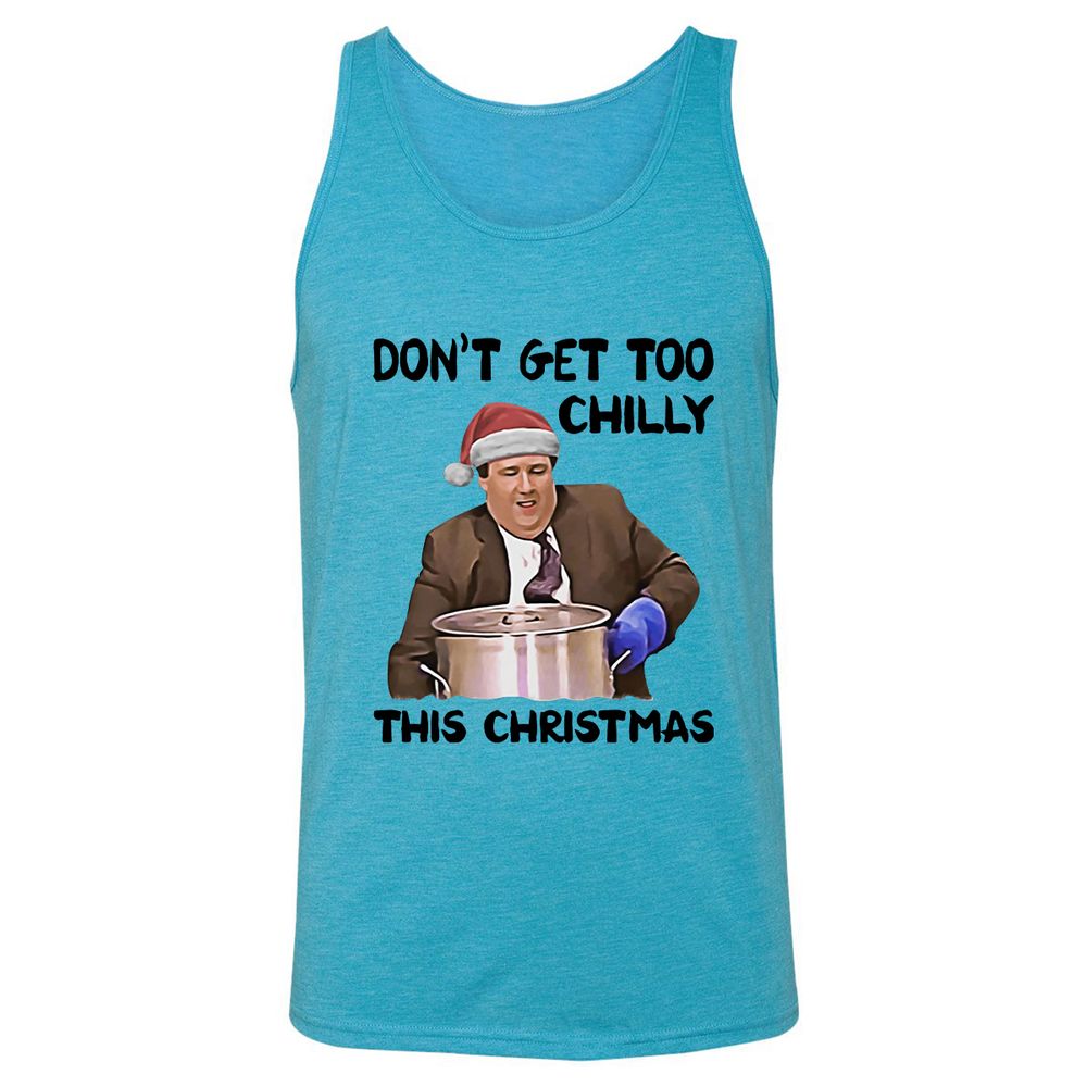 Unisex Jersey Tank - RRC1JZYU - Aqua Triblend - 3