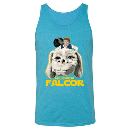 Unisex Jersey Tank - YCYZBZ8H - Aqua Triblend - 3