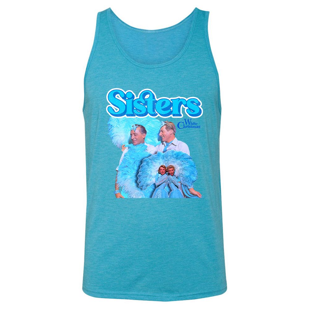 Unisex Jersey Tank - G44Q82GG - Aqua Triblend - 3