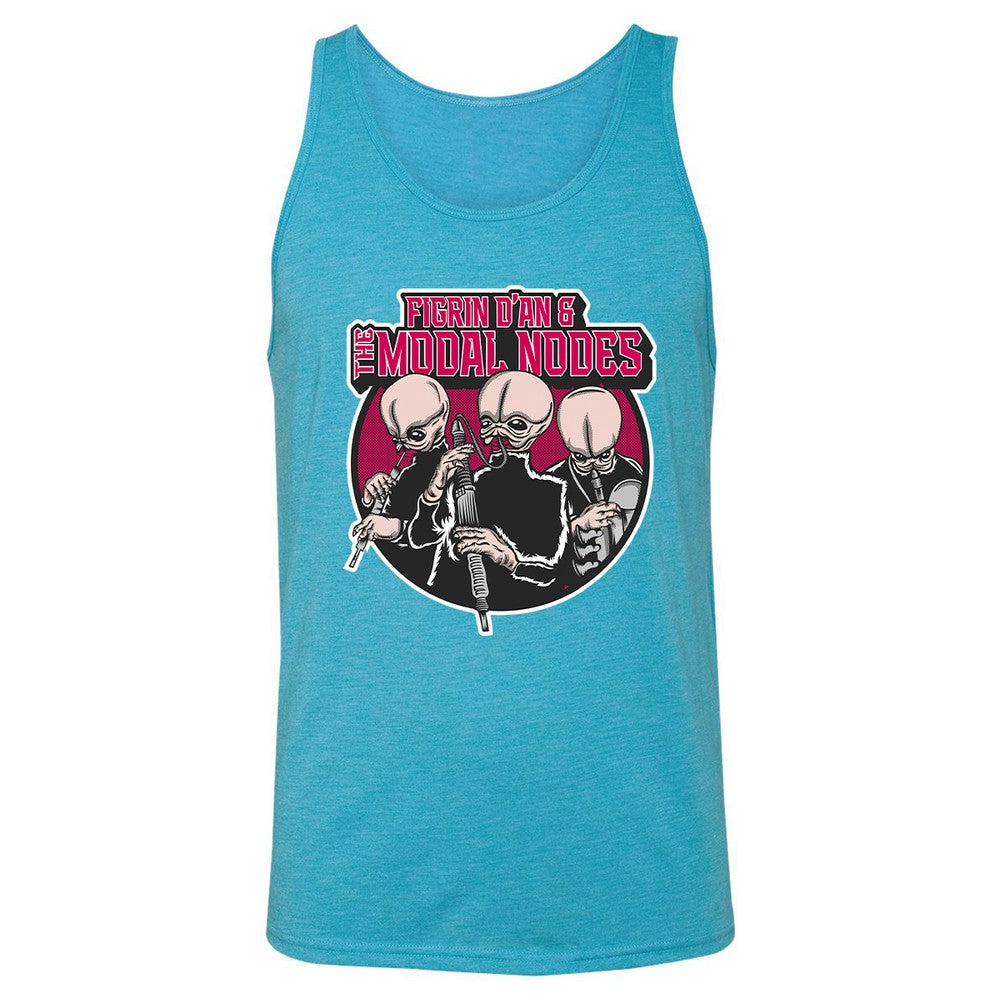 Unisex Jersey Tank - 8H7ZYH2C - Aqua Triblend - 3