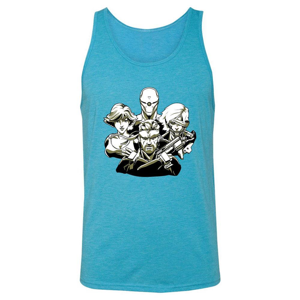 Unisex Jersey Tank - CT689UBN - Aqua Triblend - 3