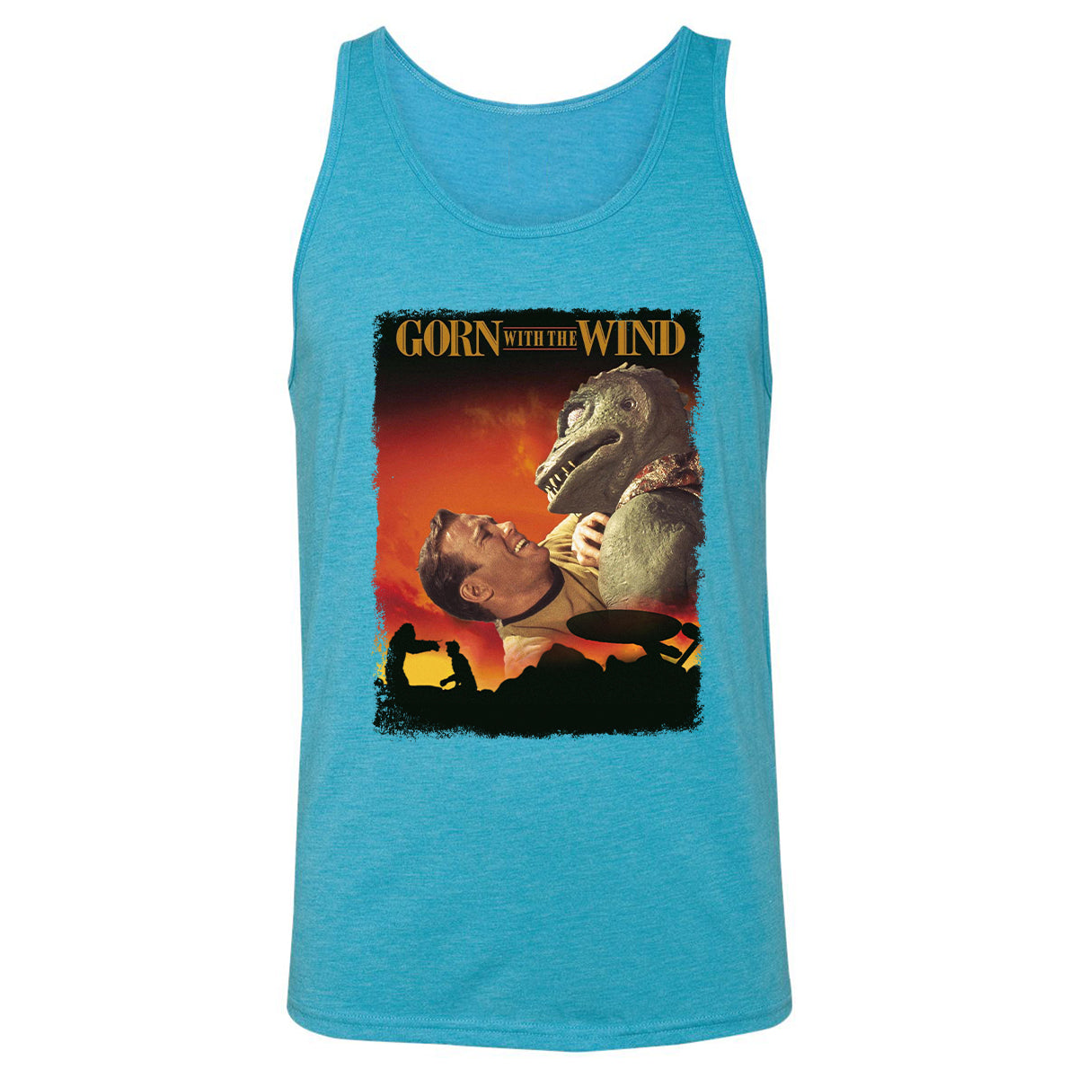 Unisex Jersey Tank - YUYBM252 - Aqua Triblend - 3