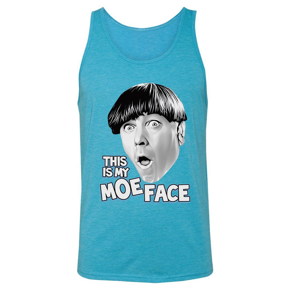 Unisex Jersey Tank - NUHW2YF9 - Aqua Triblend - 3