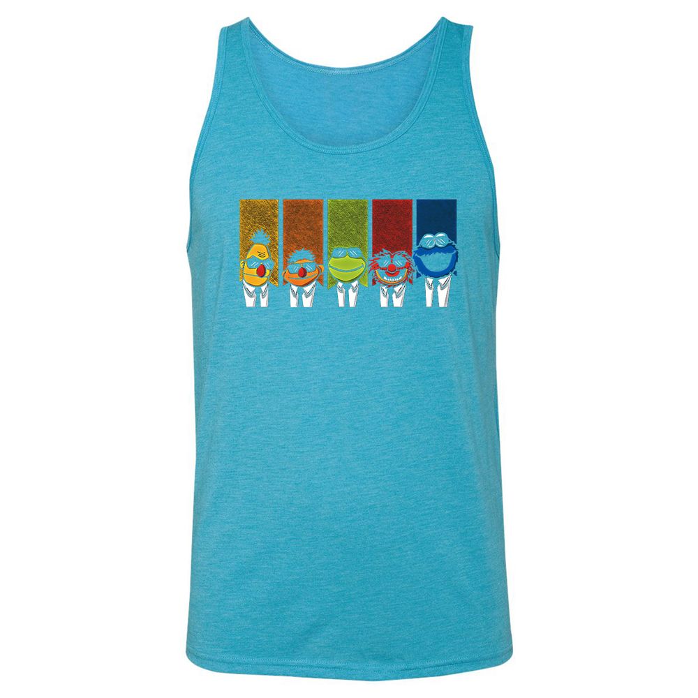 Unisex Jersey Tank - GM1SB6C5 - Aqua Triblend - 3