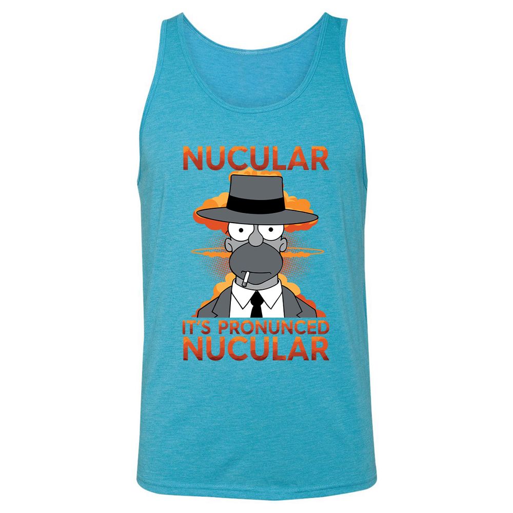 Unisex Jersey Tank - XSEXGTHY - Aqua Triblend - 3