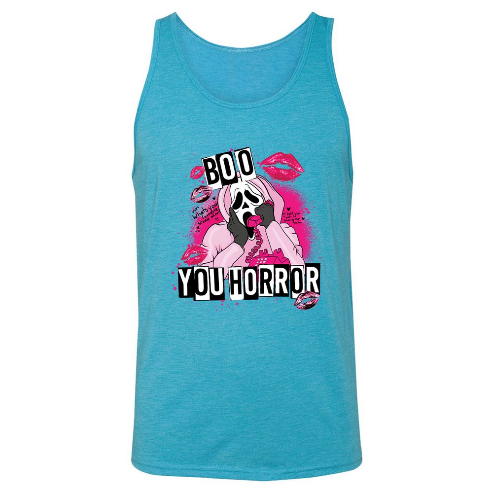 Unisex Jersey Tank - ZB7LW7MX - Aqua Triblend - 3
