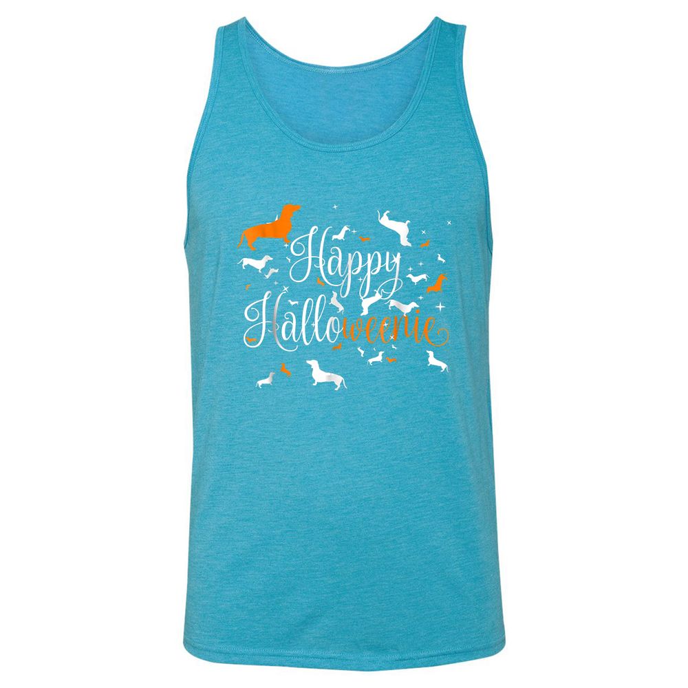 Unisex Jersey Tank - 1EHEPP89 - Aqua Triblend - 3