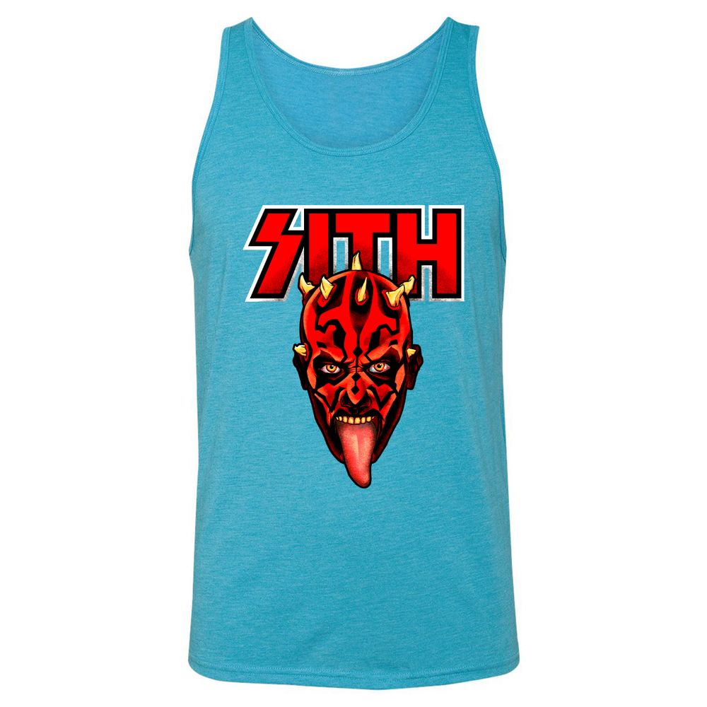 Unisex Jersey Tank - 6BZ9SPHK - Aqua Triblend - 3