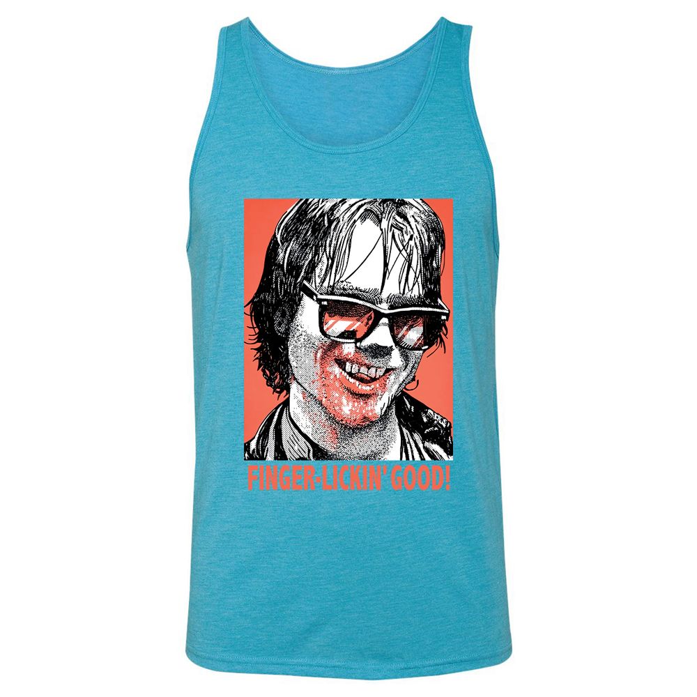 Unisex Jersey Tank - 968DJWHL - Aqua Triblend - 3