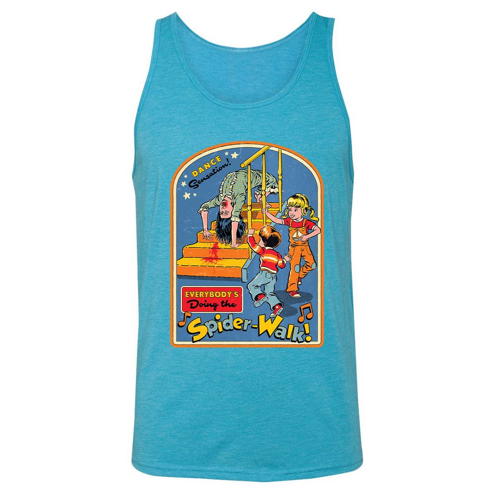 Unisex Jersey Tank - 8A3HXE3Z - Aqua Triblend - 3