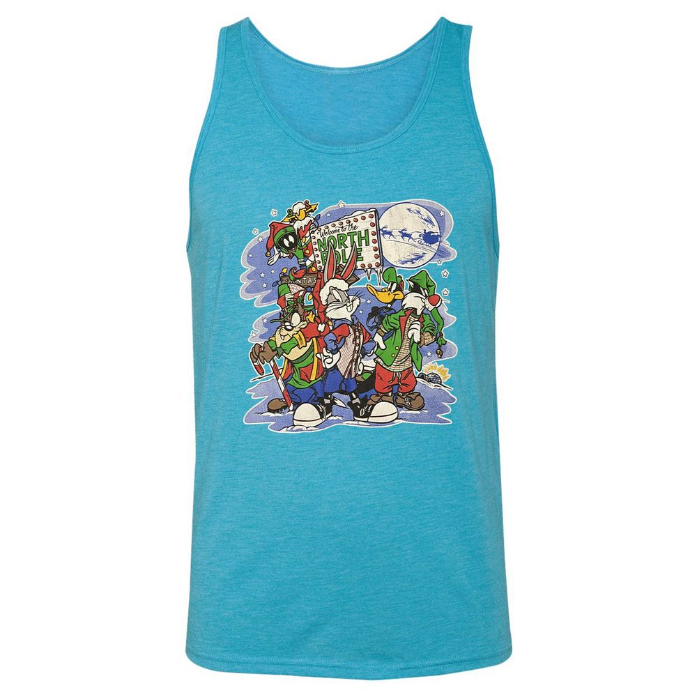 Unisex Jersey Tank - JZSL96VS - Aqua Triblend - 3