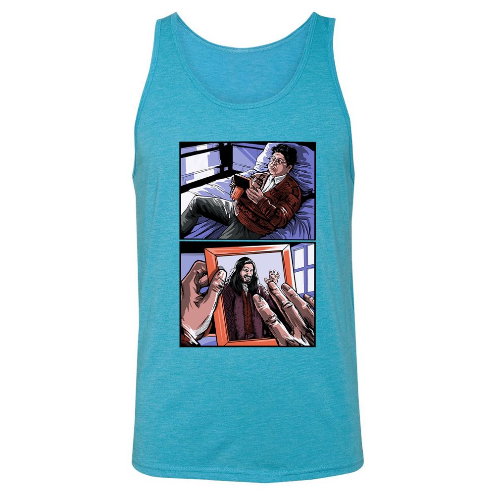 Unisex Jersey Tank - 9MUZHV11 - Aqua Triblend - 3