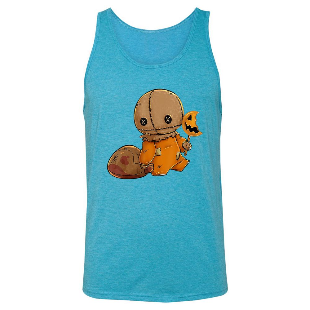 Unisex Jersey Tank - KZYSC6Z7 - Aqua Triblend - 3