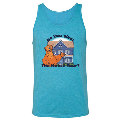 Do You Want The Big Blue House Tour? - Aqua Triblend - 3