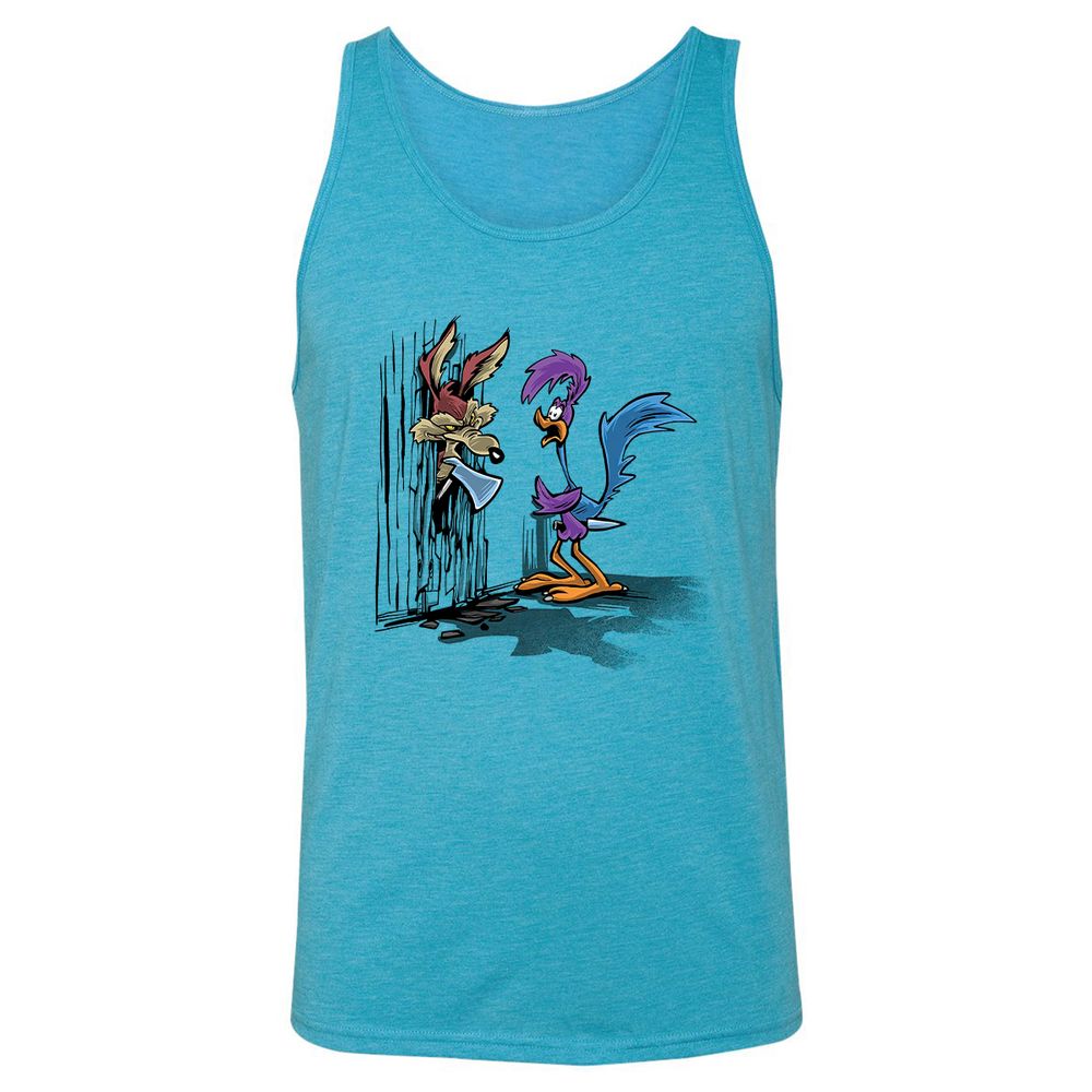Unisex Jersey Tank - PTBSGP6Y - Aqua Triblend - 3