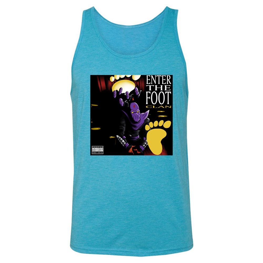 Unisex Jersey Tank - F9XK68XN - Aqua Triblend - 3