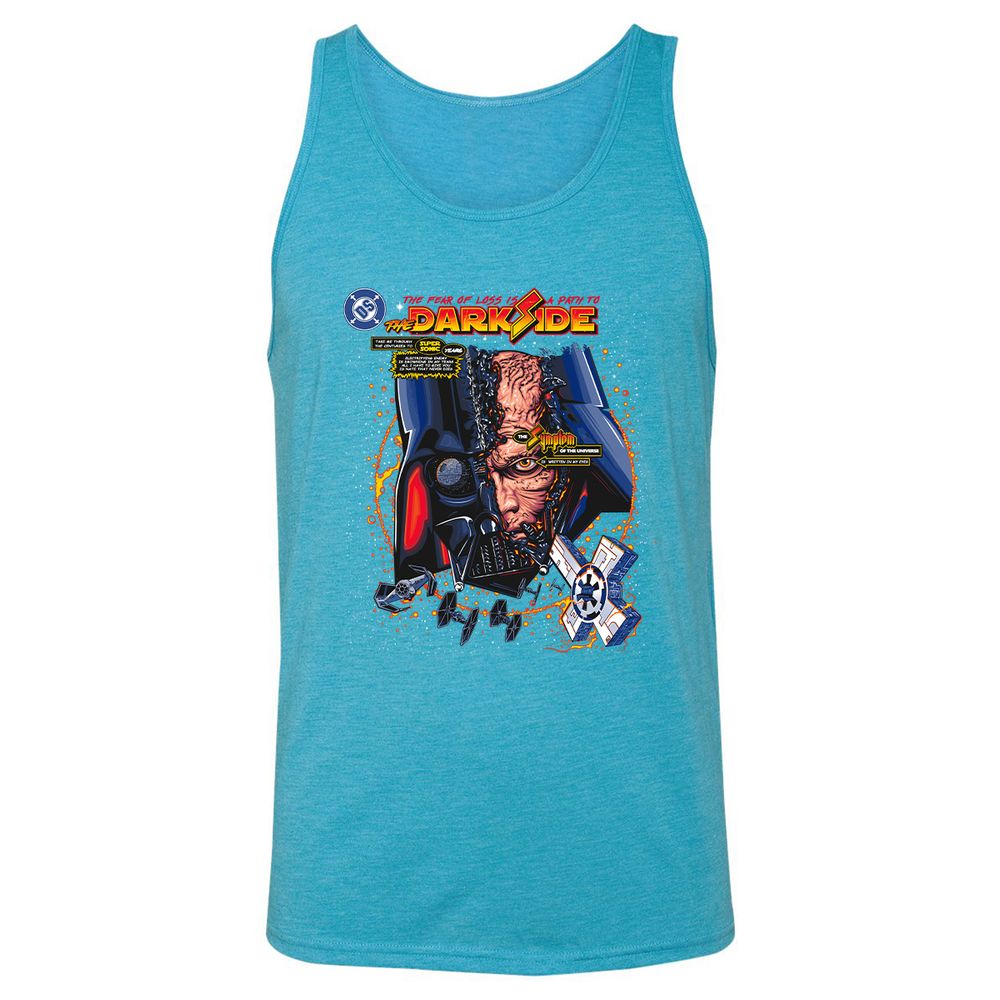 Unisex Jersey Tank - Q6NVZB8L - Aqua Triblend - 3