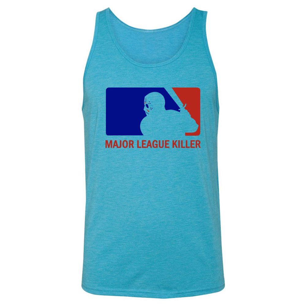 Unisex Jersey Tank - S6CJ6297 - Aqua Triblend - 3