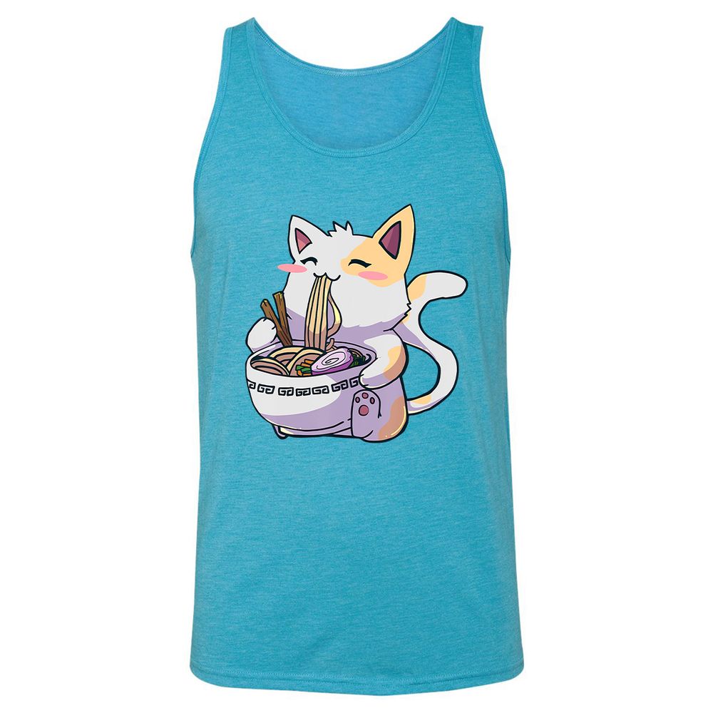 Unisex Jersey Tank - 39M33L8H - Aqua Triblend - 3