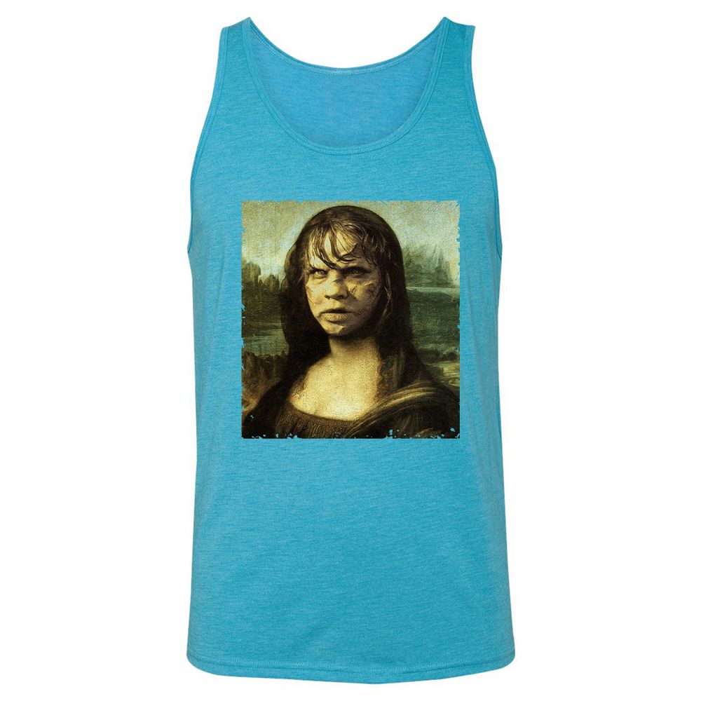 Unisex Jersey Tank - EC1QXS8S - Aqua Triblend - 3