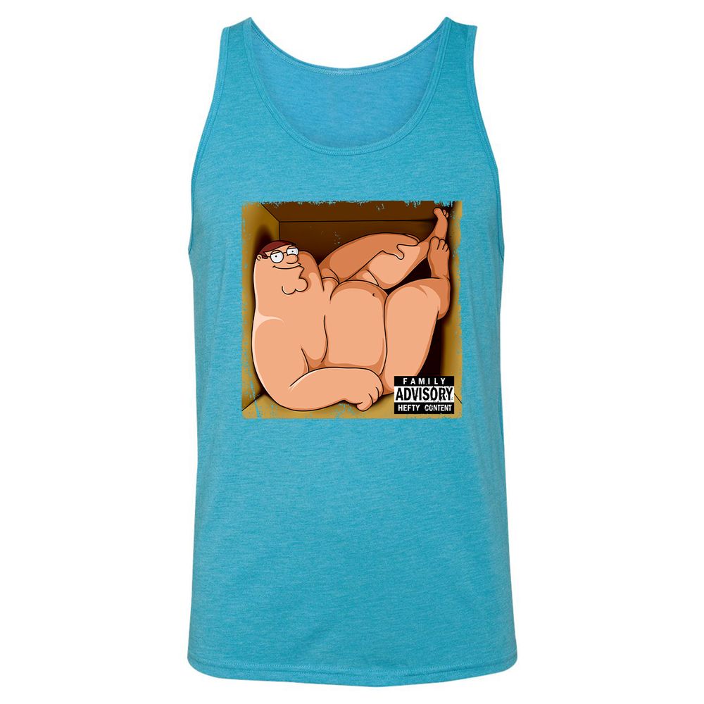 Unisex Jersey Tank - 74SNPXYX - Aqua Triblend - 3