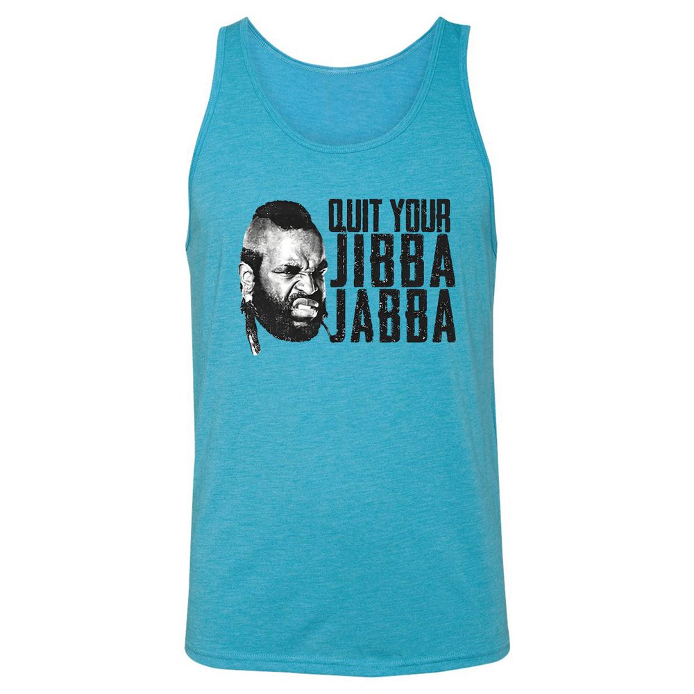 Unisex Jersey Tank - 4SR2R9XW - Aqua Triblend - 3