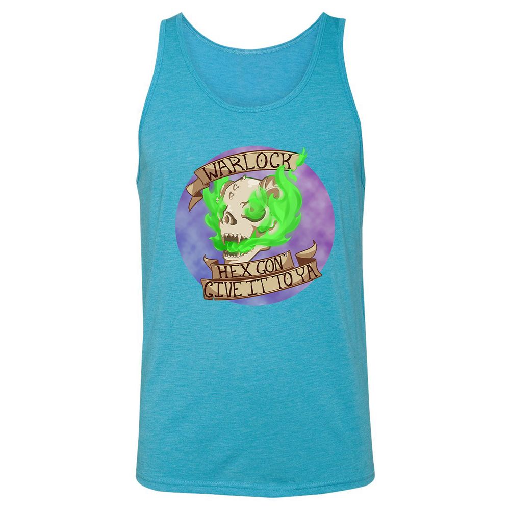Unisex Jersey Tank - GQ4FVPTR - Aqua Triblend - 3