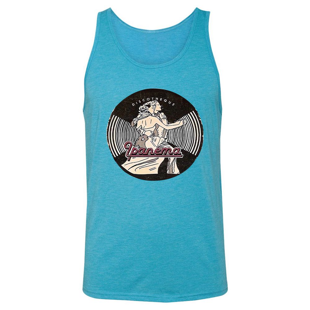 Unisex Jersey Tank - UMMZQQLY - Aqua Triblend - 3