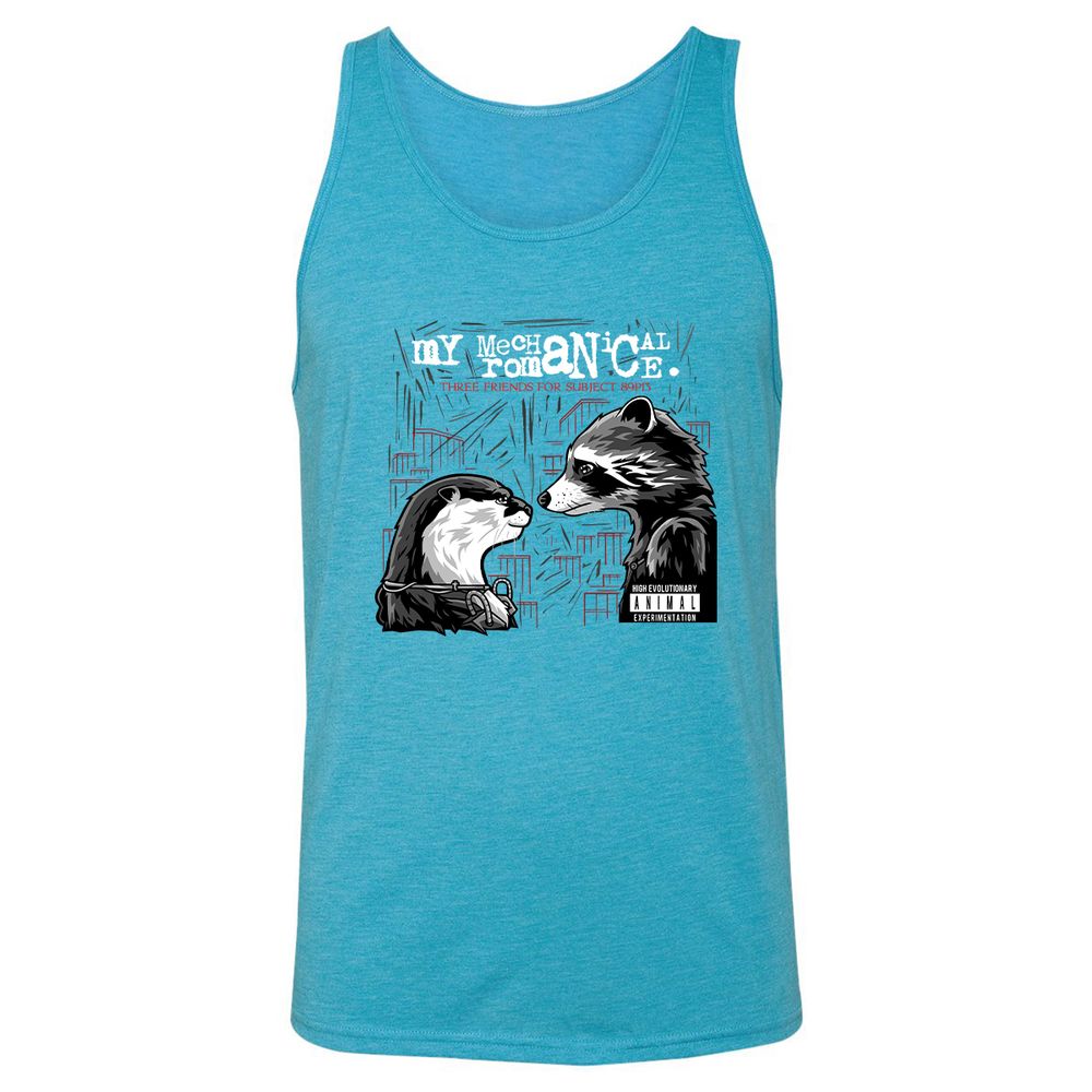 Unisex Jersey Tank - C5PJP9Z9 - Aqua Triblend - 3