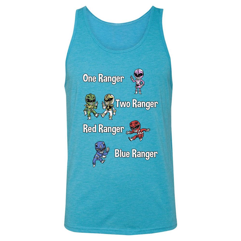 Unisex Jersey Tank - UTHNW5TM - Aqua Triblend - 3