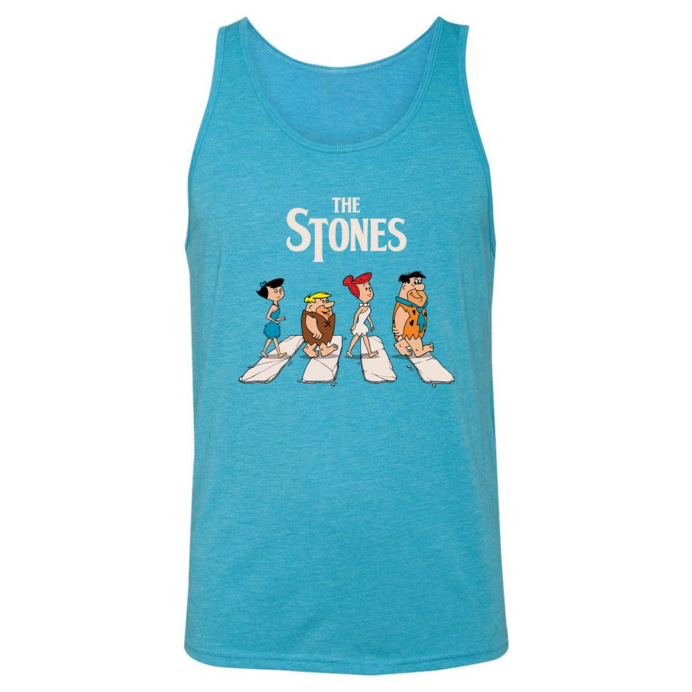 Unisex Jersey Tank - 8P2YVTBY - Aqua Triblend - 3