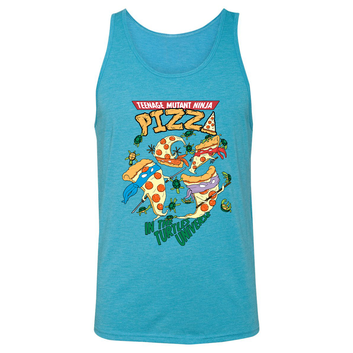 Unisex Jersey Tank - 8BBH979X - Aqua Triblend - 3