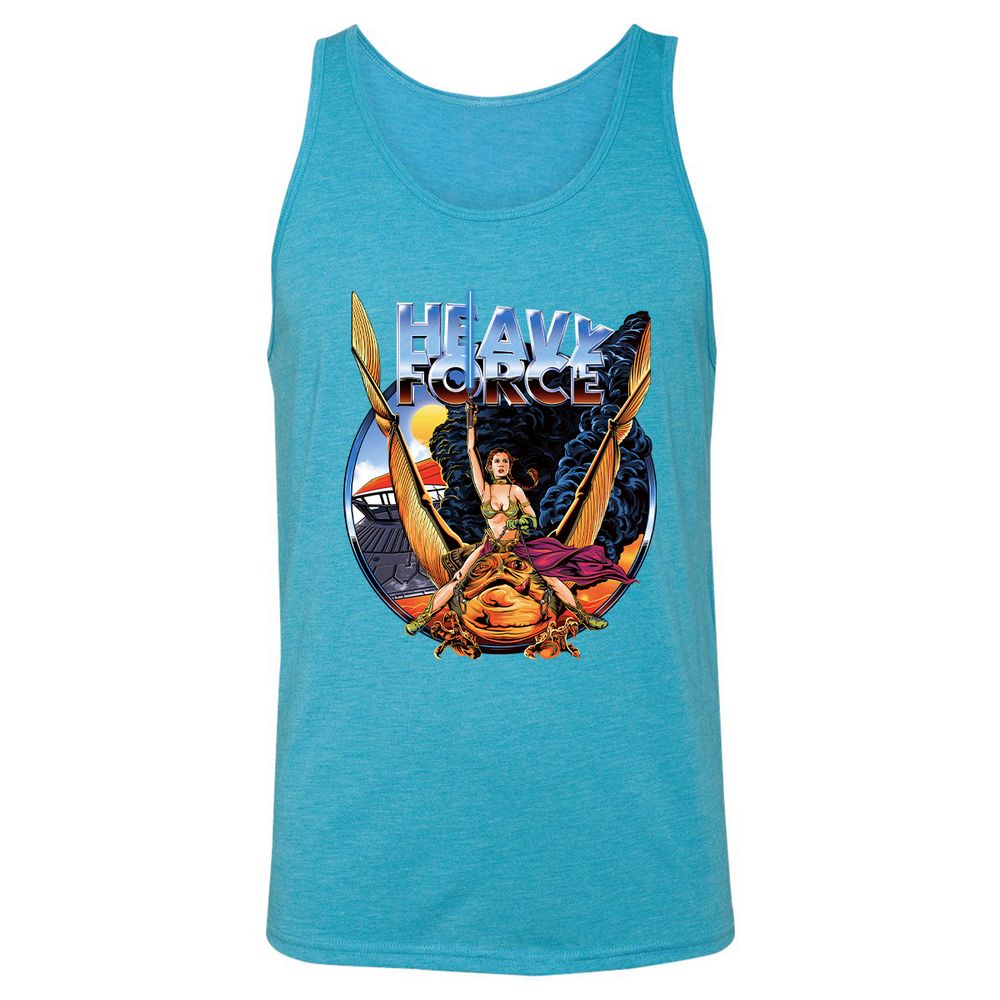 Unisex Jersey Tank - 5D8G3KXY - Aqua Triblend - 3