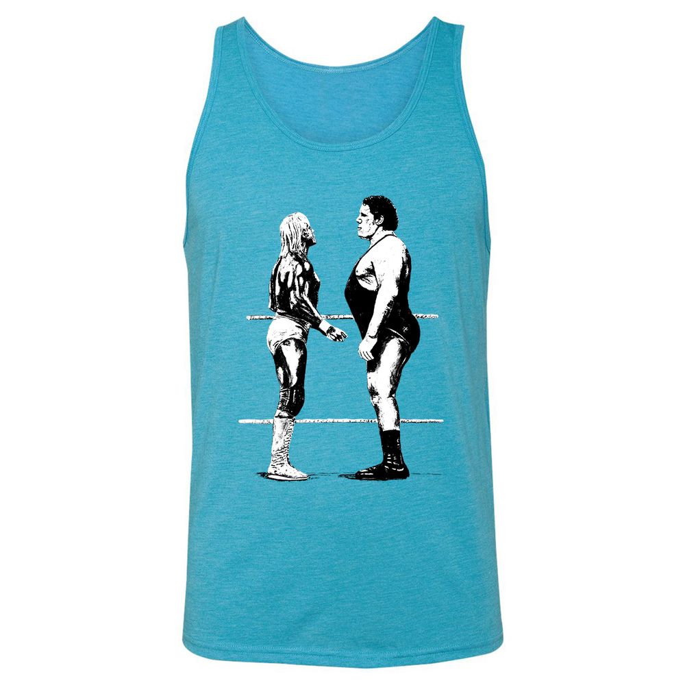Unisex Jersey Tank - ADC2PEPN - Aqua Triblend - 3