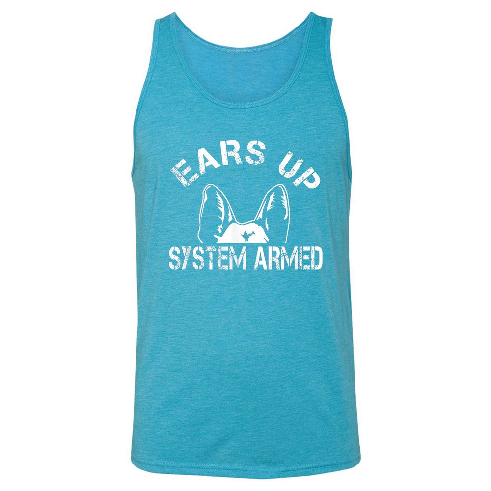 Unisex Jersey Tank - J3MY8AJM - Aqua Triblend - 3
