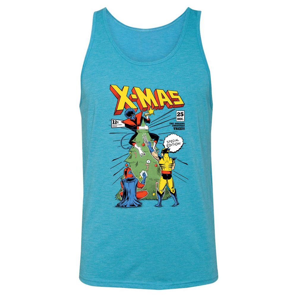 Unisex Jersey Tank - SA3VGLPS - Aqua Triblend - 3