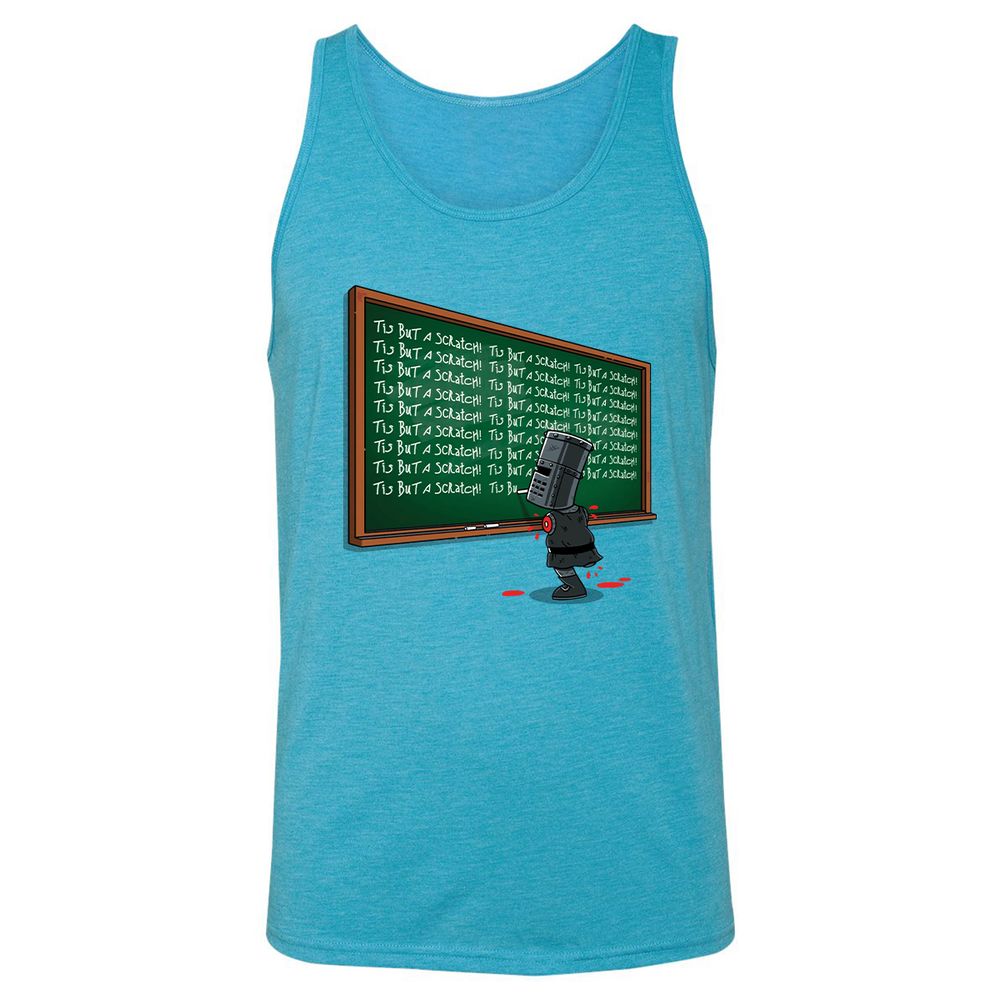 Unisex Jersey Tank - FPH9K2XQ - Aqua Triblend - 3