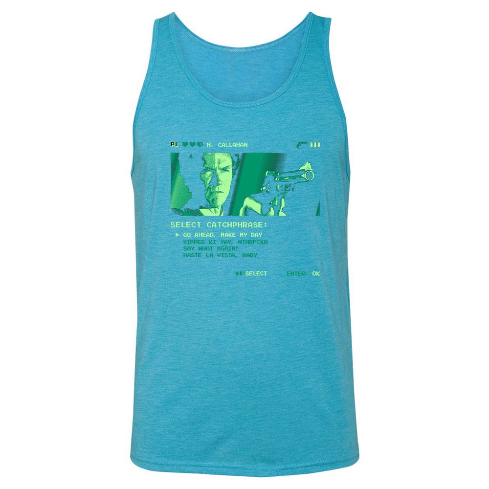 Unisex Jersey Tank - 86ML7EXR - Aqua Triblend - 3
