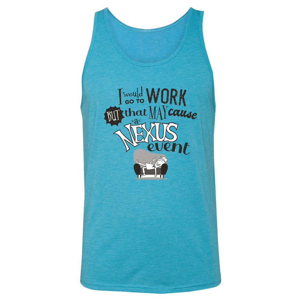 Unisex Jersey Tank - TY2QGZ8Y - Aqua Triblend - 3