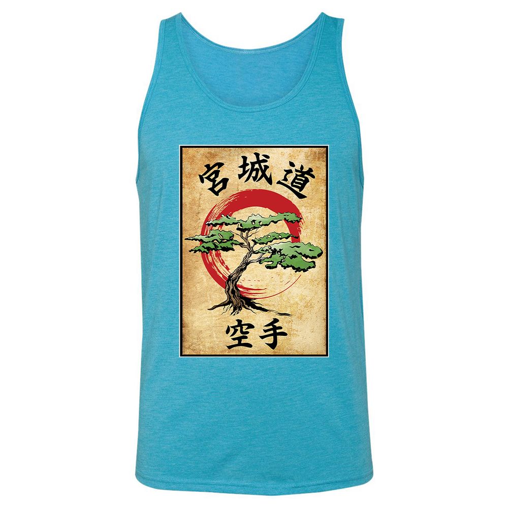Unisex Jersey Tank - MTFEU6QB - Aqua Triblend - 3
