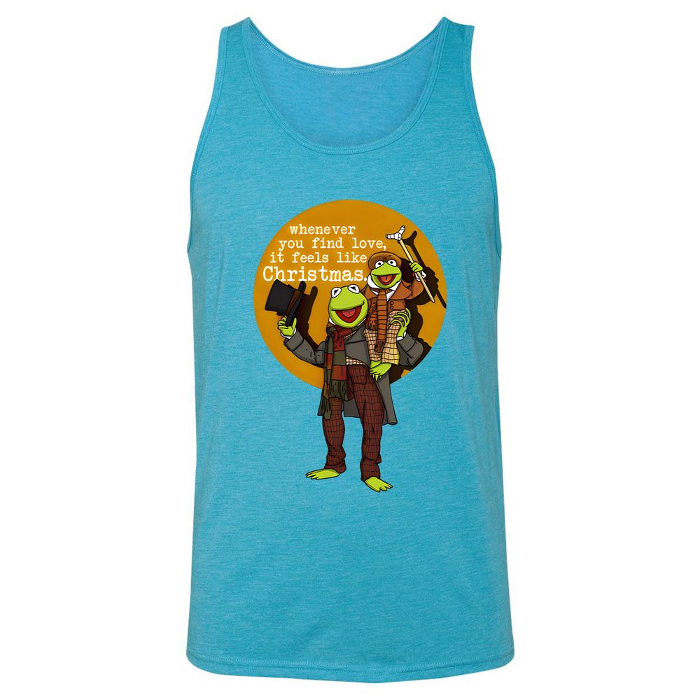 Unisex Jersey Tank - G4URH96E - Aqua Triblend - 3