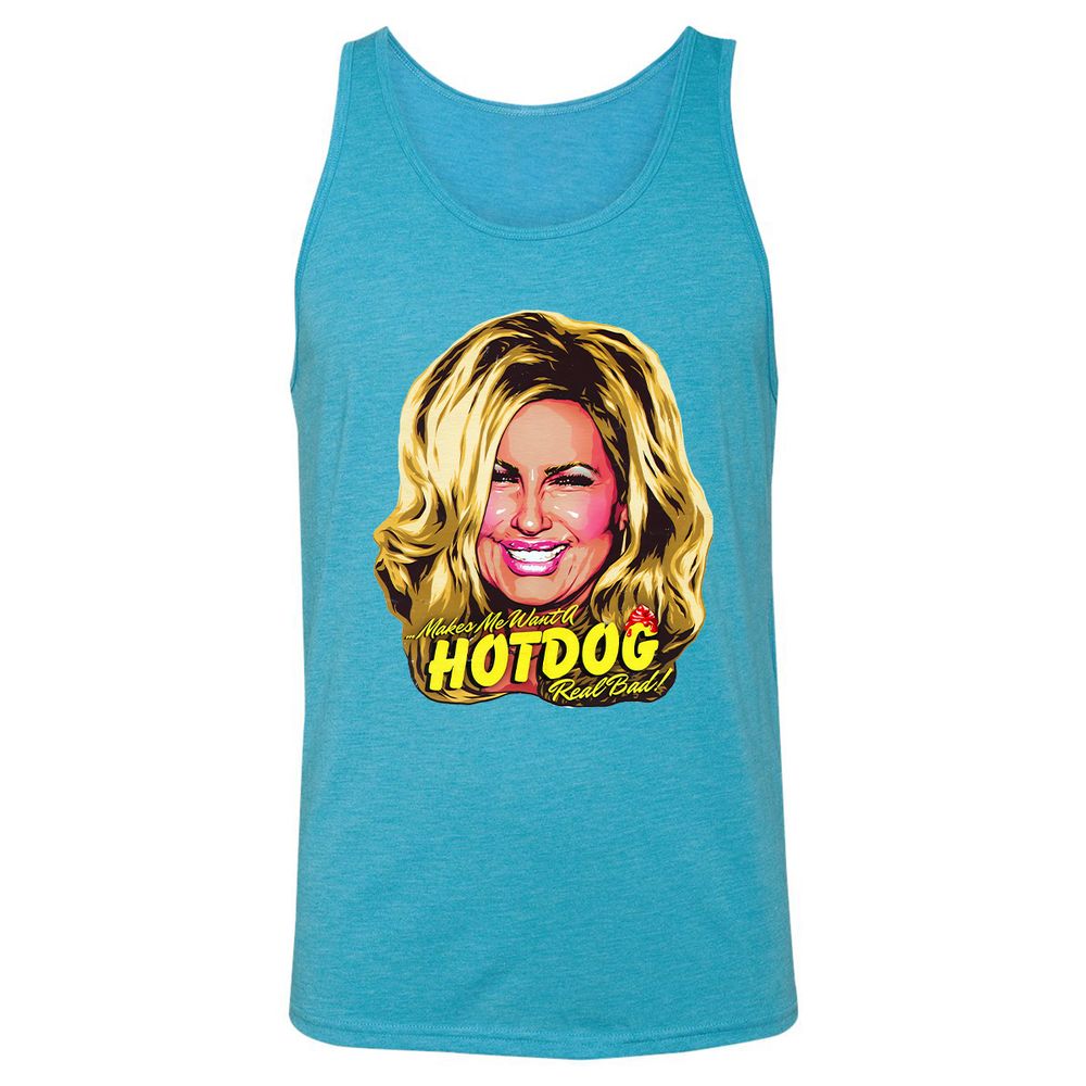 Unisex Jersey Tank - LAYNSG6X - Aqua Triblend - 3