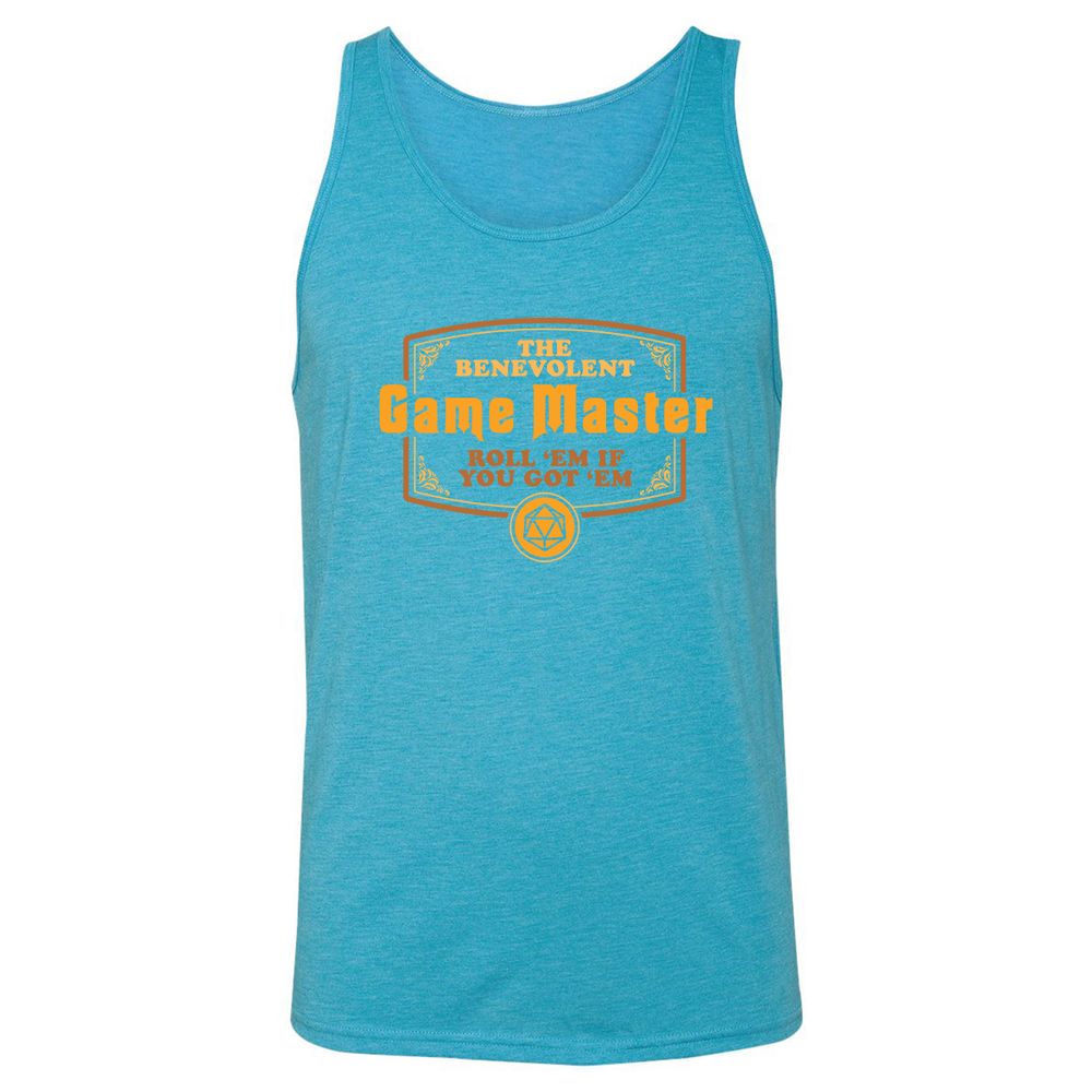 Unisex Jersey Tank - NGDTFK8M - Aqua Triblend - 3