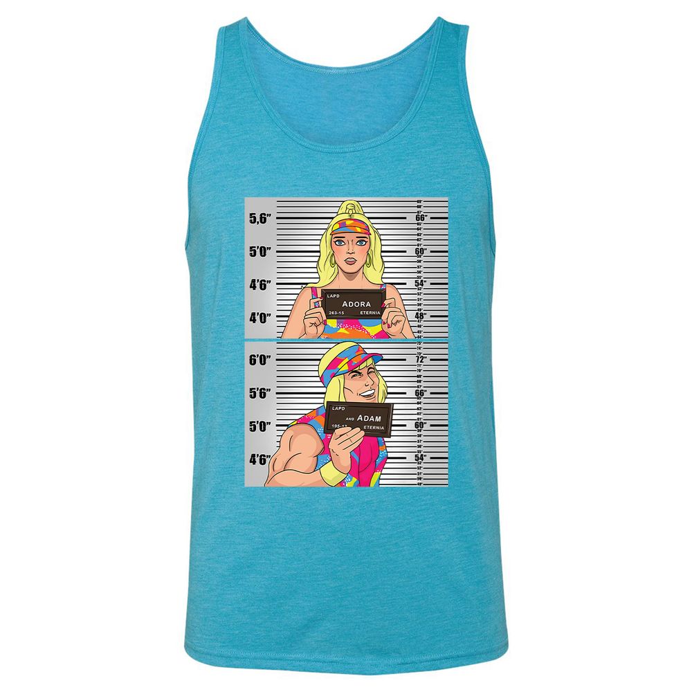 Unisex Jersey Tank - Z7QLS7PV - Aqua Triblend - 3