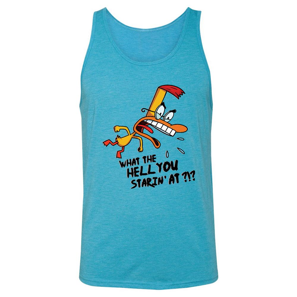 Unisex Jersey Tank - UA3NQSYY - Aqua Triblend - 3
