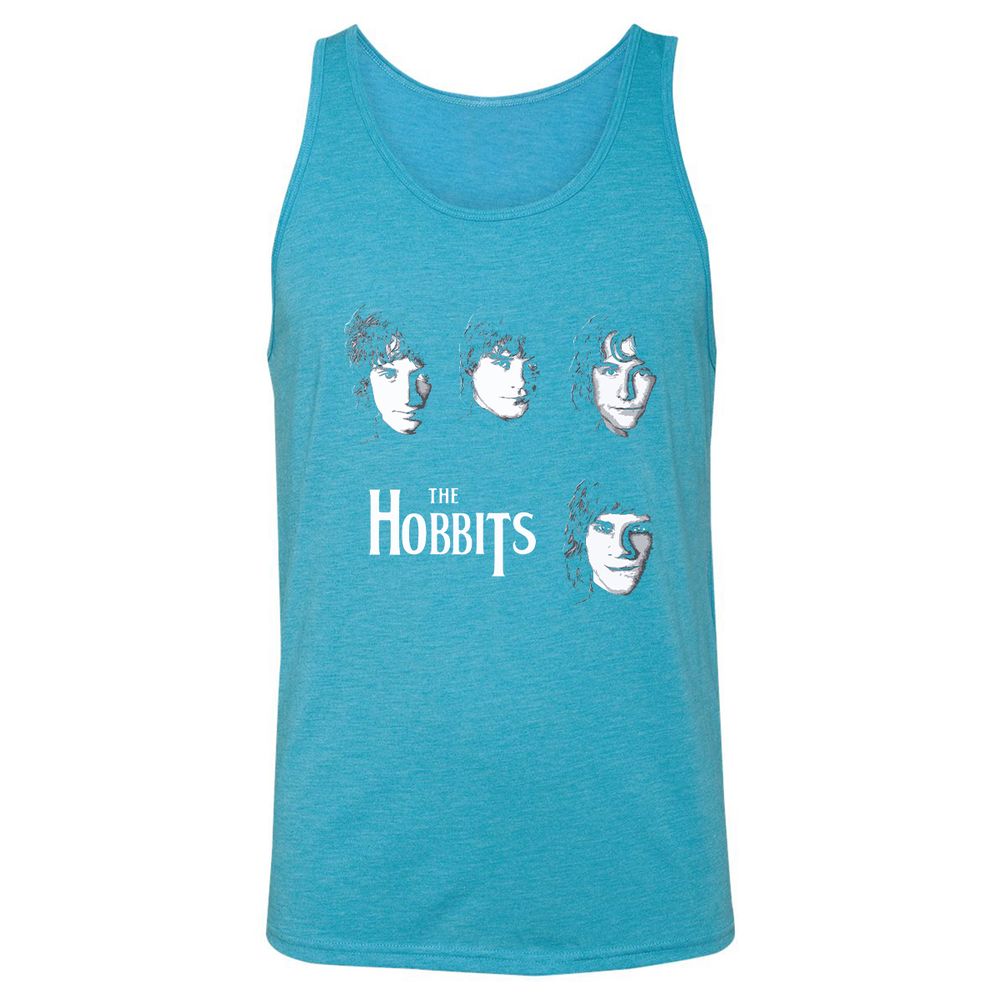 Unisex Jersey Tank - 1VXCC37P - Aqua Triblend - 3
