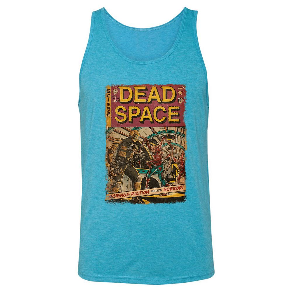 Unisex Jersey Tank - E5B2TBBM - Aqua Triblend - 3