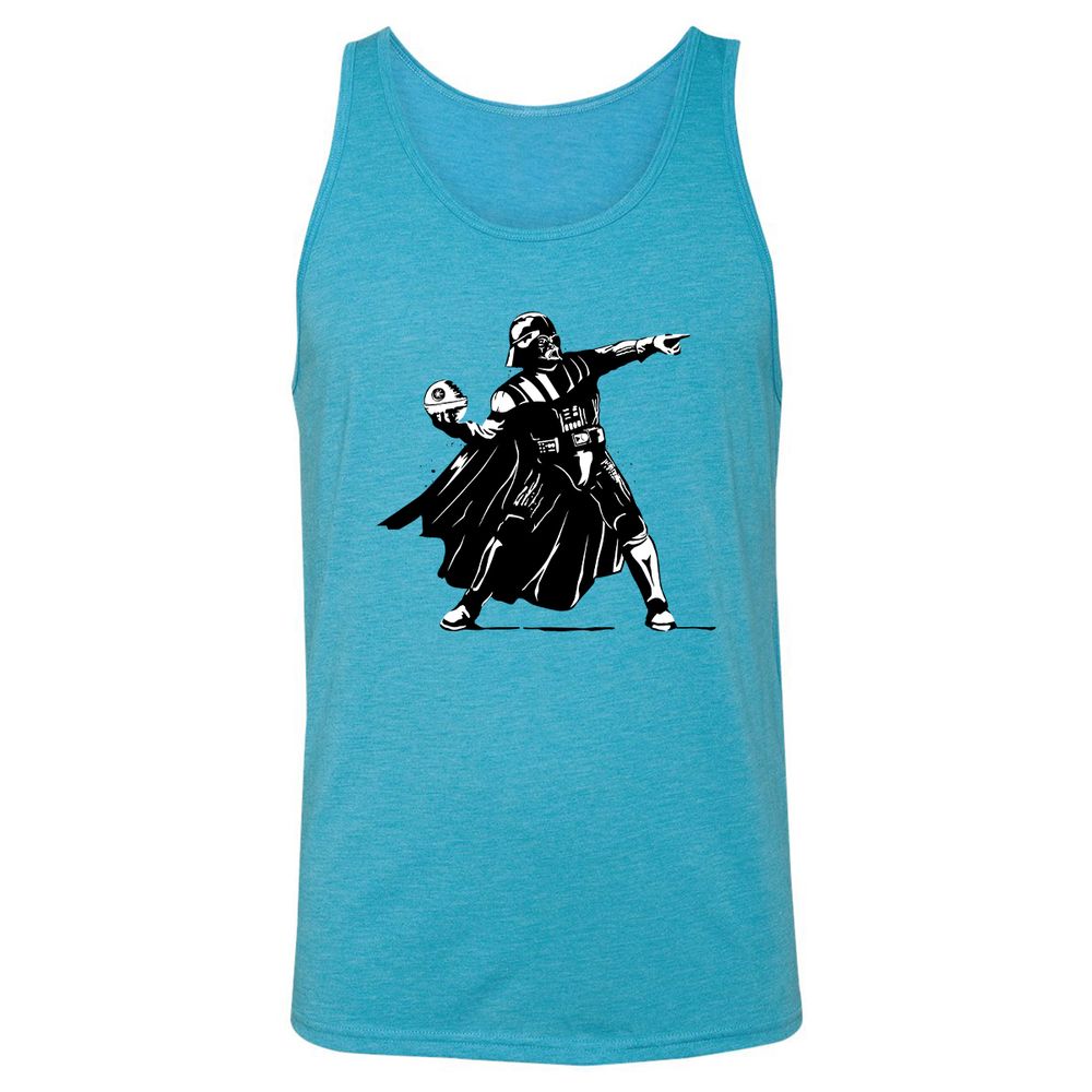 Unisex Jersey Tank - 2A7L3TGE - Aqua Triblend - 3