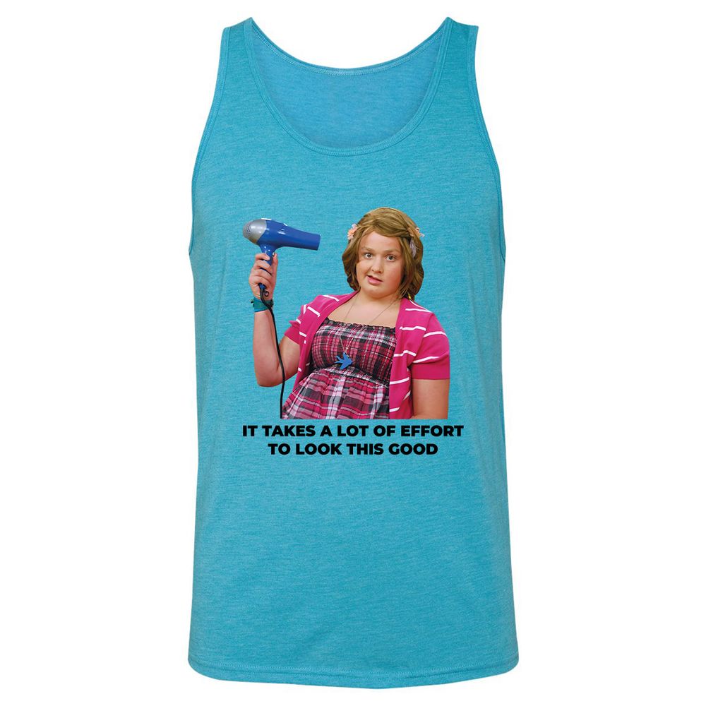 Unisex Jersey Tank - 1U1YZ46R - Aqua Triblend - 3